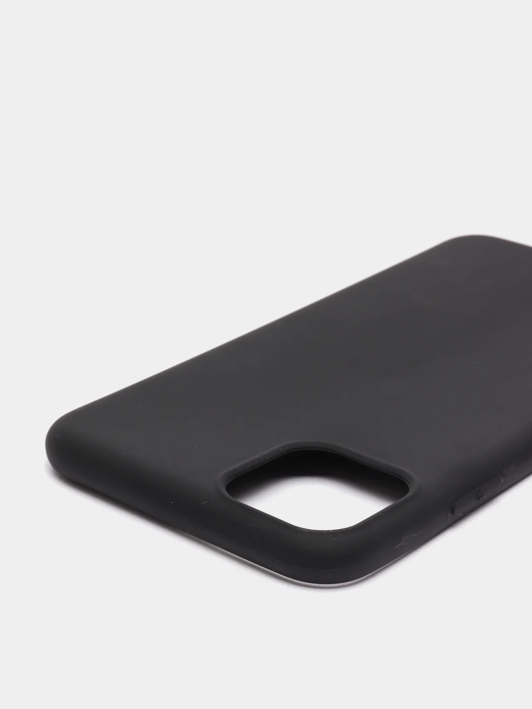 Силиконовый чёрный чехол iPhone 5 5S SE 2020 6 Plus 6S Plus 7 8 Plus X XS XR 11 Pro Max