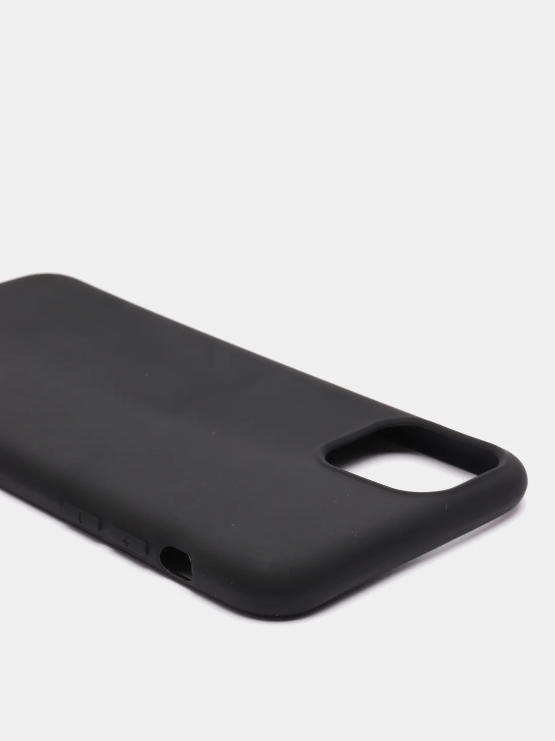 Силиконовый чёрный чехол iPhone 5 5S SE 2020 6 Plus 6S Plus 7 8 Plus X XS XR 11 Pro Max