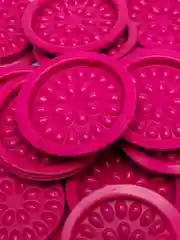 Фуксия палетка для клея, 100 штук