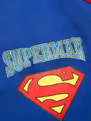 Синий толстовка "Superman" с капюшоном, для собак и кошек
