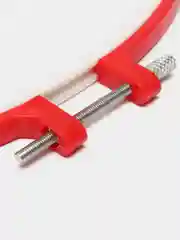 Красный цветные пяльцы для вышивания, пластиковые