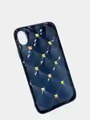 Синий защитный силиконовый чехол для iphone Xr прозрачный