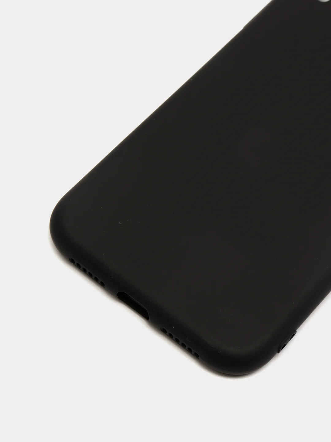 Черный чехол на Айфон IPhone 5, 6 plus, 7, X, XS, XSmax, 11 Pro, 11 ProMax, 12 Mini, 12 Promax