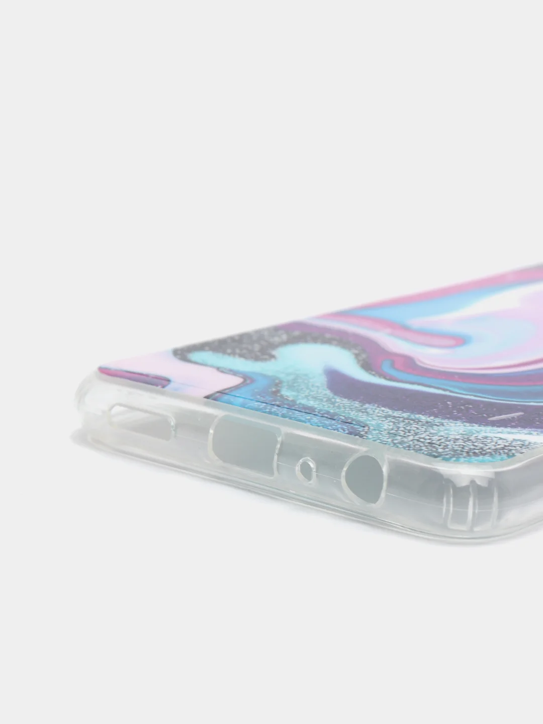 Индиго чехол Huawei Honor 9X Lite, Honor 8X, Хонор 8Х, силиконовый с мраморным рисунком