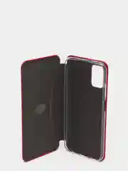 Красный чехол книжка Samsung A03S/A037F горизонтальная на магните