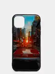 Светло-оранжевый чехол для iPhone 11