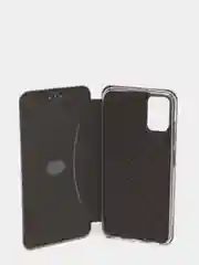 Розовый чехол книжка Samsung A03S/A037F горизонтальная на магните
