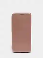 Розовый чехол книжка Samsung A03S/A037F горизонтальная на магните