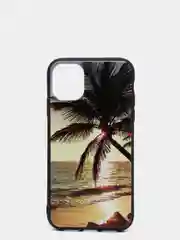 Тёмно-розовый чехол для iPhone 11