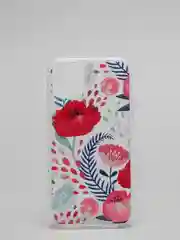 Белый чехол "Цветы" для iPhone 11, 12/12Pro, 7/8
