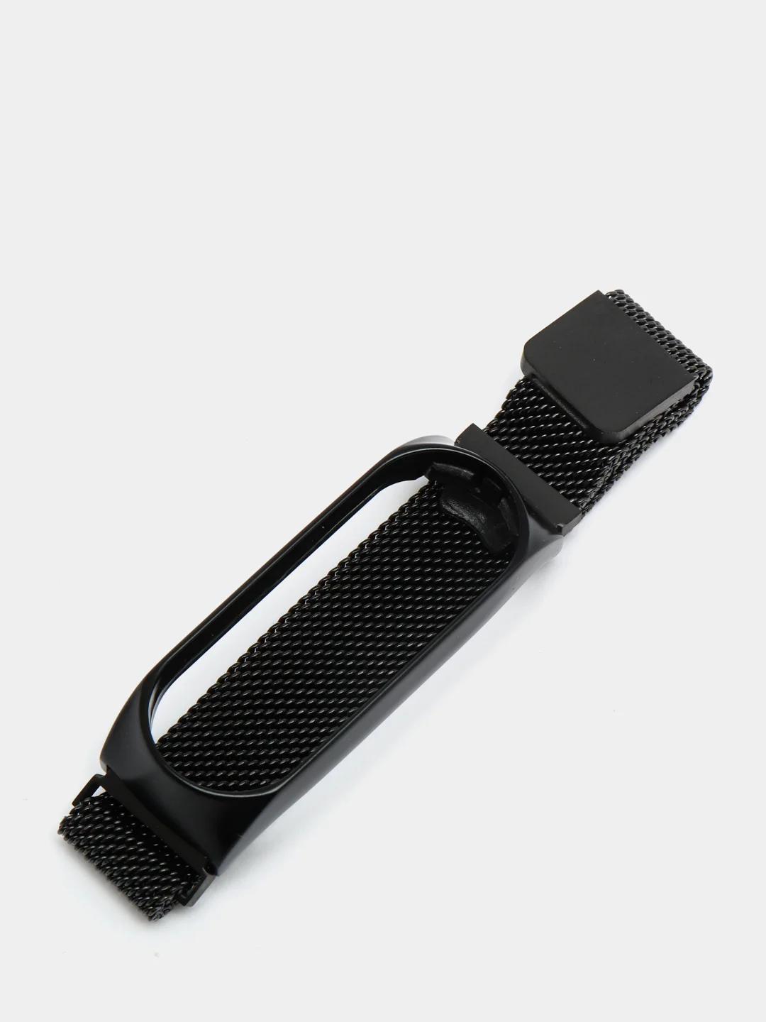 Серебряный металлический ремешок для Xiaomi Mi Band 3 и 4