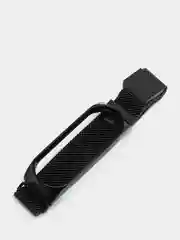 Серебряный металлический ремешок для Xiaomi Mi Band 3 и 4