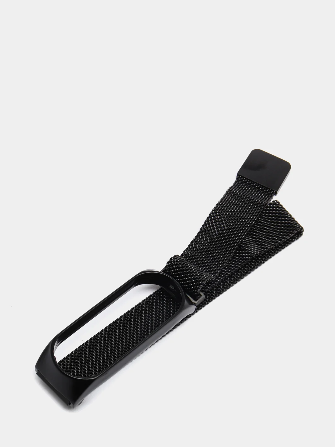 Серебряный металлический ремешок для Xiaomi Mi Band 3 и 4