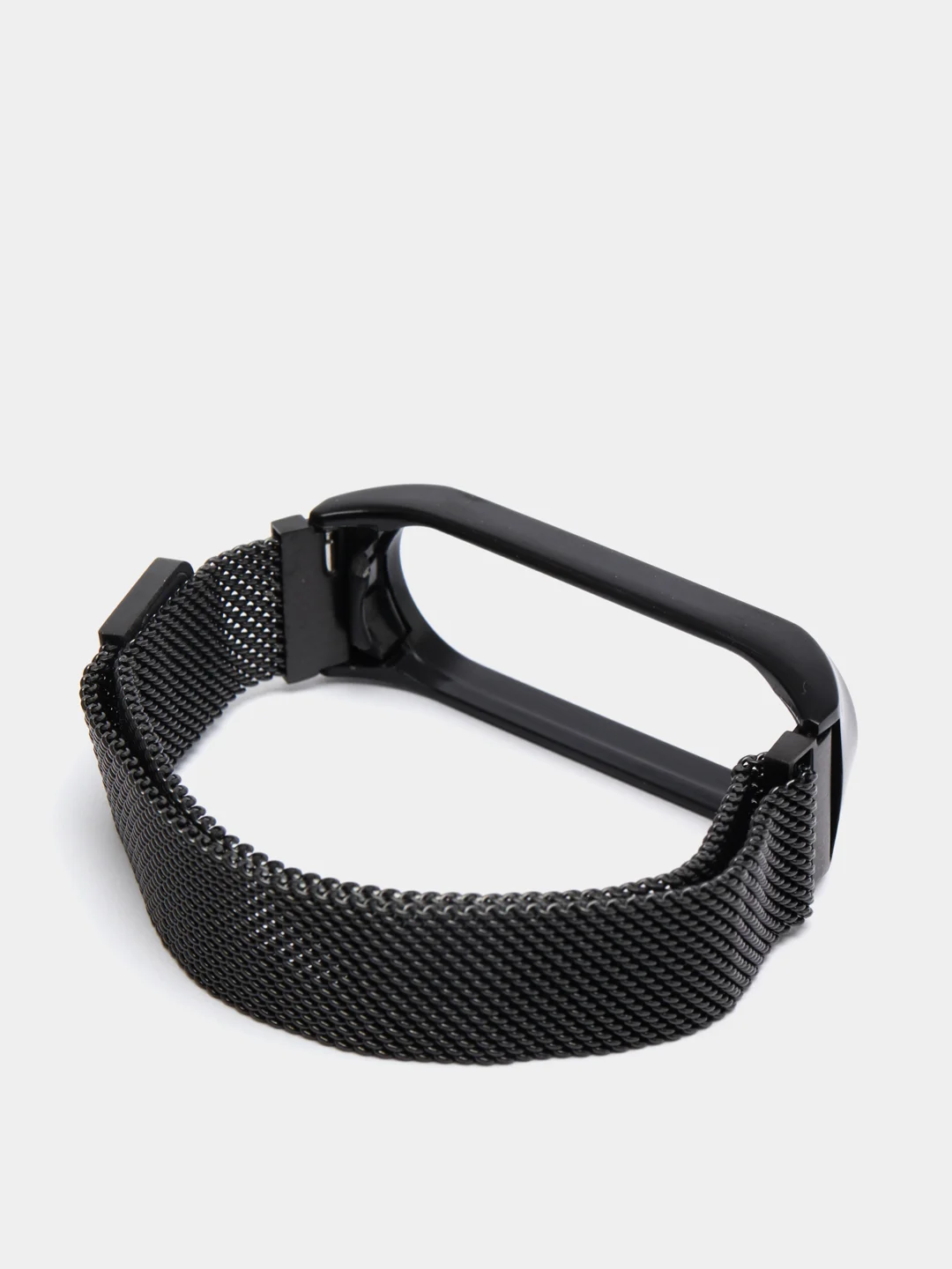 Серебряный металлический ремешок для Xiaomi Mi Band 3 и 4