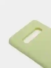 Зеленый чехол на Samsung (Самсунг) S8, S9, S9 plus, S10, S10 plus, S10e