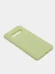 Зеленый чехол на Samsung (Самсунг) S8, S9, S9 plus, S10, S10 plus, S10e
