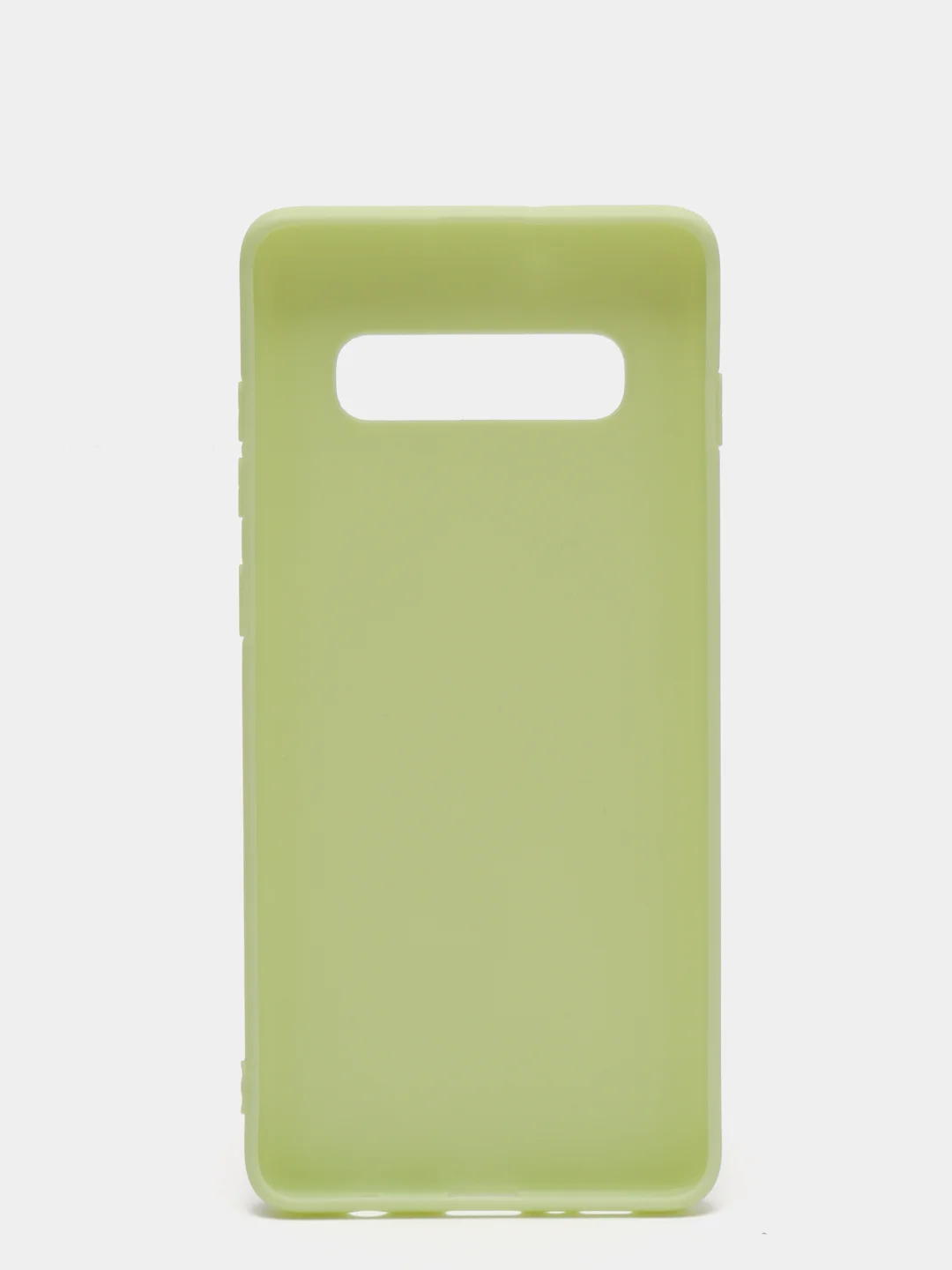 Зеленый чехол на Samsung (Самсунг) S8, S9, S9 plus, S10, S10 plus, S10e