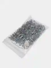 Серый бисер стеклянный ,10 гр"китайская палитра"