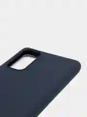 Темно-синий чехол на Samsung Galaxy S20 FE / Самсунг Галакси С20 ФЕ, Fan Edition, силиконовый, цветной
