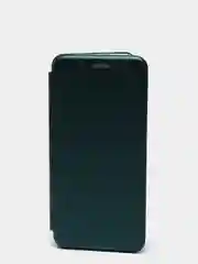 Зеленый чехол книжка Samsung A03S/A037F горизонтальная на магните