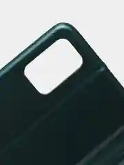 Зеленый чехол книжка Samsung A03S/A037F горизонтальная на магните