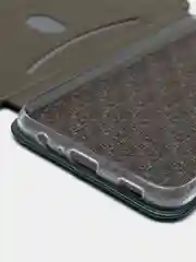Зеленый чехол книжка Samsung A03S/A037F горизонтальная на магните