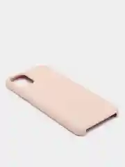 Пудровый чехол с бархатом внутри и защитой камеры Iphone 11 PRO MAX