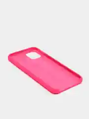 Фуксия чехол с бархатом внутри и защитой камеры Iphone 11 PRO MAX