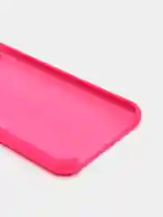 Фуксия чехол с бархатом внутри и защитой камеры Iphone 11 PRO MAX