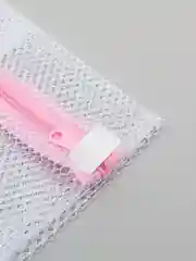 Мешок для стирки белья, на замке, крупная сетка, 40 х 30 см