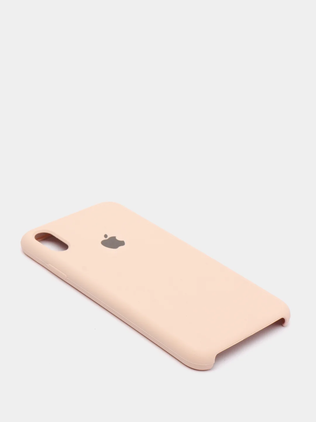 Кремовый чехол с бархатом внутри IPhone XS MAX