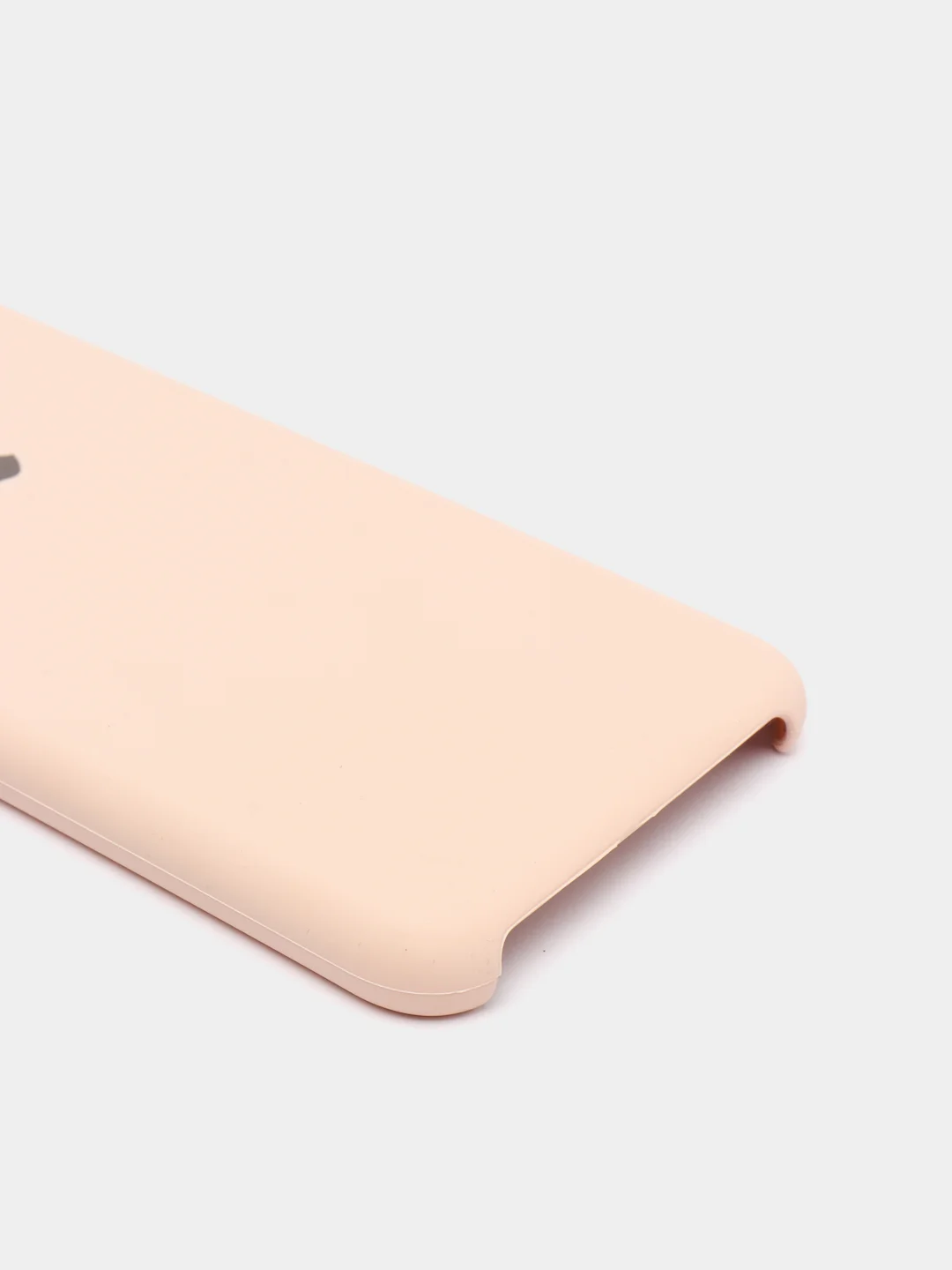 Кремовый чехол с бархатом внутри IPhone XS MAX
