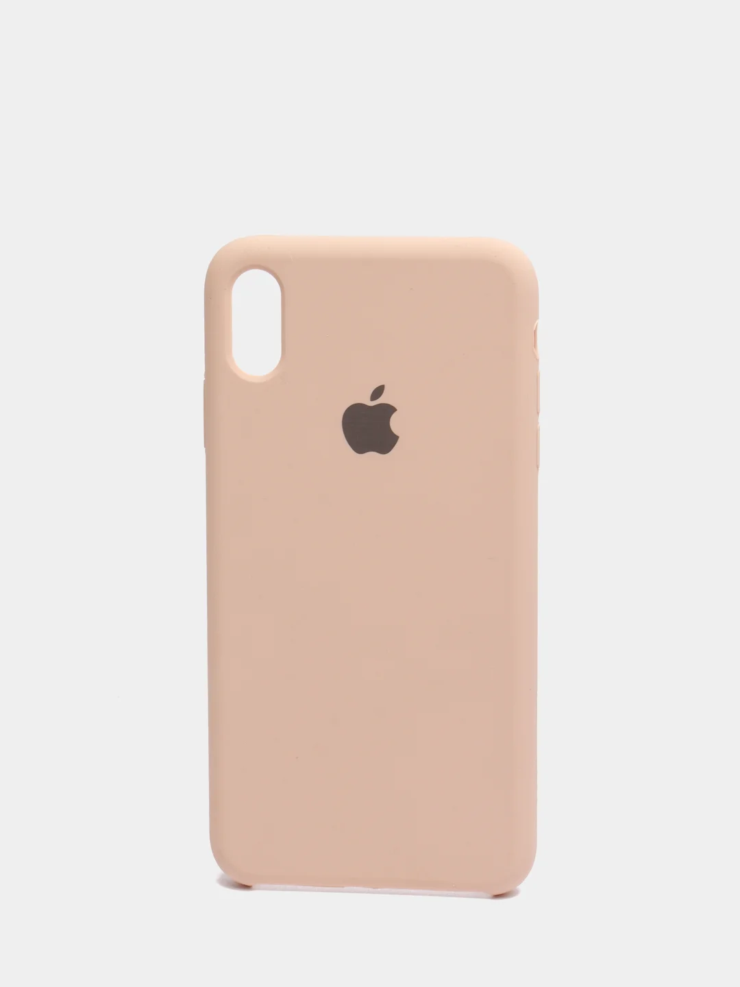 Кремовый чехол с бархатом внутри IPhone XS MAX
