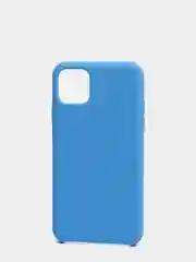 Светло-синий чехол с бархатом внутри и защитой камеры Iphone 11 PRO MAX
