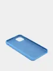 Светло-синий чехол с бархатом внутри и защитой камеры Iphone 11 PRO MAX