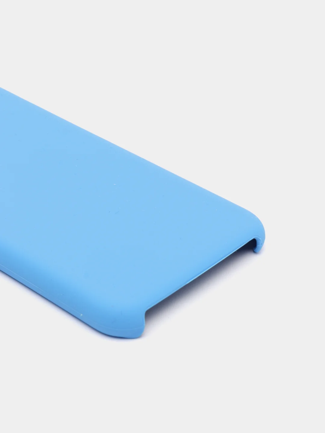 Светло-синий чехол с бархатом внутри и защитой камеры Iphone 11 PRO MAX