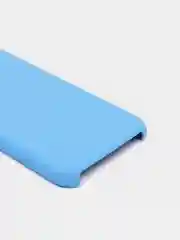 Светло-синий чехол с бархатом внутри и защитой камеры Iphone 11 PRO MAX
