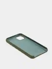 Оливковый чехол с бархатом внутри и защитой камеры Iphone 11 PRO MAX