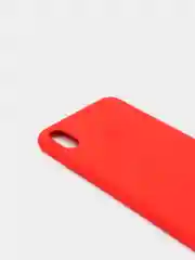 Алый чехол с бархатом внутри IPhone XS MAX