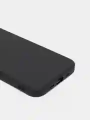 Черный чехол с бархатом внутри и вырезами под защиты камеры Iphone 12 PRO