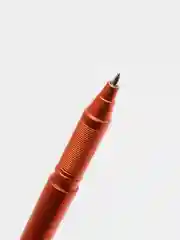 Оранжевый гелевая ручка - стилус с держателем смартфона