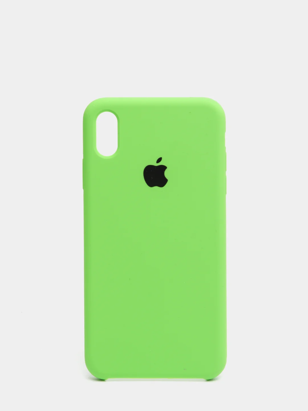 Лесной зеленый чехол с бархатом внутри IPhone XS MAX
