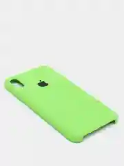 Лесной зеленый чехол с бархатом внутри IPhone XS MAX