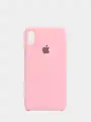 Розовый чехол с бархатом внутри IPhone XS MAX