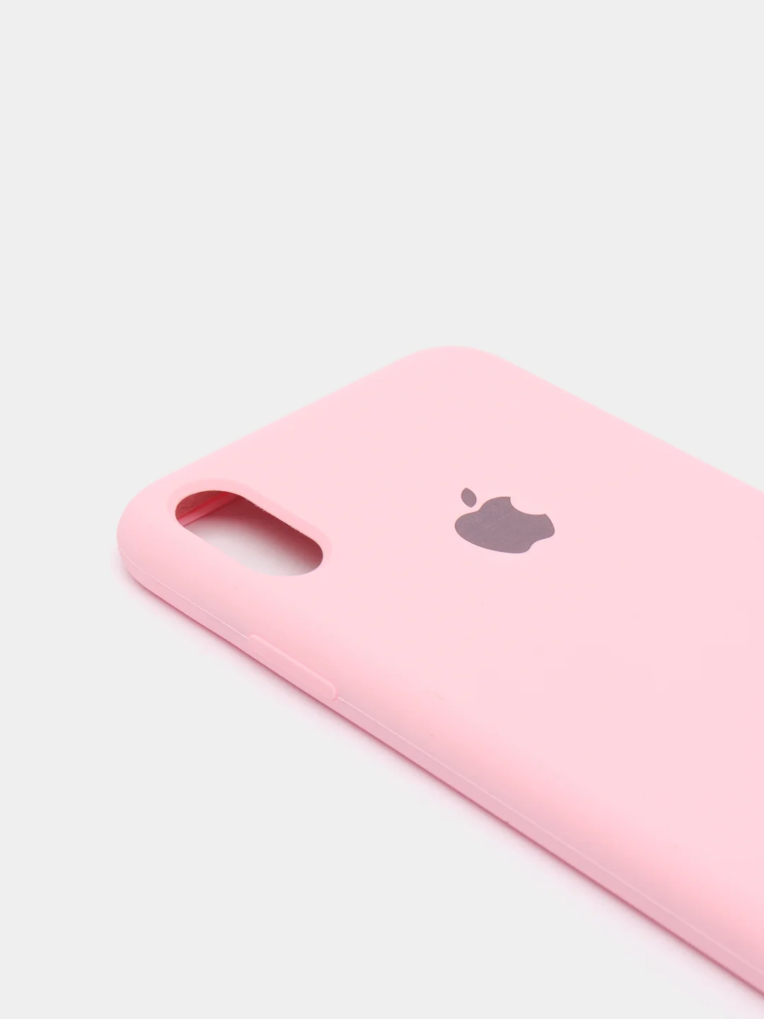 Розовый чехол с бархатом внутри IPhone XS MAX