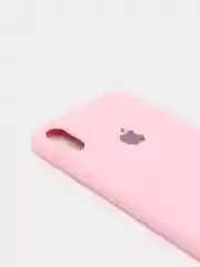 Розовый чехол с бархатом внутри IPhone XS MAX