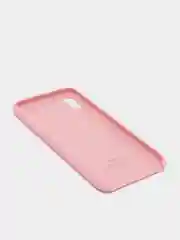 Розовый чехол с бархатом внутри IPhone XS MAX