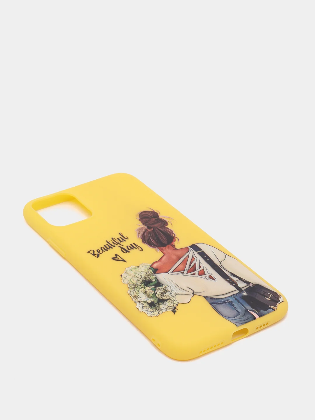 Желтый чехол iPhone 11 Pro Max