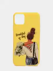 Желтый чехол iPhone 11 Pro Max