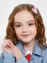 Розовый заколки клик-клак для волос с пайетками зведа сердце бабочка
